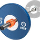 Lock-Jaw Sport Olympic Barbell Collar - Quick Release Barbell Clamp (Orange)