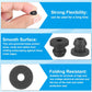 PATIKIL 5.5mm / 1/4 Inch Drill Hole,1/8 Inch ID Rubber Grommets, 15Pcs Top Hat Grommet for Wiring Eyelet Ring Gasket Automotive Firewall Cable Hole Plugs Wires Protection, Black