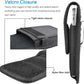 for Samsung Galaxy S25 Ultra S24 S23 S22 S21 S20 FE S10 S9 A03S A20 A50 A51 A16 A15 A14 A10e Holster Nylon Cell Phone Pouch Belt Holder Carrying Case with Clip,Black