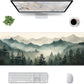 Misty Forest Large Mouse Pad,Gaming Keyboard Desk Pad,Extended Mouse Mat Non-Slip Rubber Base with Stitched Edges for Office Game Home XL 31.5"x11.8"
