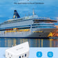 TROND Outlet Extender with USB, Wall Splitter with 2 AC Sockets, 3 USB Ports, 3-Side Design Wall Plug Adapter, Cruise Essentials, Plug Extension Outlet for Travel Home Office, White