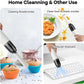 Mini Vacuum Cleaner Cordless,Car Vacuum Cleaner Portable with HEPA Filter, High Power Rechargeable 2 Suction Modes, Lightweight Vacuum for Keyboard,Car, Home, Office, Pet