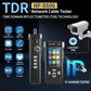 NOYAFA NF-8506 Network Cable Tester with IP Scan, TDR CAT5 CAT6 Ethernet Cable Tester, PoE PingTest, Network Rate Test, Port Flashing, Network Tester Cable Toner for RJ11 RJ45