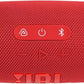 JBL Charge 6 - Portable Waterproof & Drop-Proof Bluetooth Speaker, Bold JBL Pro Sound with AI Boost, 28Hrs of Playtime, Built-in powerbank & Comes with a Sturdy/Removable Carrying Strap (Red)