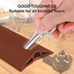 6.5Ft Floor Cord Cover Brown Silicone Cable Protector Easy to Install Wire Organizer and Hider for Home, Office, Garage (Brown-2m)