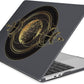 Batianda Premium Case for New MacBook Air 15 inch 2025 M4 2024 2023 with M3 M2 Chip Model A3114, Designed Black Protective Plastic Hardshell & Keyboard Cover & Screen Protector, Moon Magic