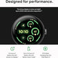 Google Pixel Watch 3 (45mm) 2024 Model - Android Smartwatch, Heart Rate Tracking, Fitbit Advanced Running, Fitness Insights, 24-Hour Battery - Matte Hazel Aluminum Case - Hazel Band - LTE