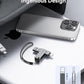 ORICO USB-Cand USB-A Flash Drive 150MB/S Metal Housing Swivel Design Support OTG Function 2 in 1 PenDrive 32GB for USB C and USB A Devices -EB05 BL