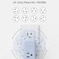 TROND Outlet Extender with 360 Rotating Plug, 3 Way Plug Splitter with PD 20W USB C Adapter, Multi Wall Adapter, Colorful Outlet Extension for Home Decoration, Travel Cruise Essentials