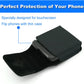 BECPLT for Galaxy Z Flip7 FE 7 6 5 4 3 Nylon Cell Phone Pouch Holster Case with Belt Clip Cover for Samsung Galaxy Z Flip 5G Motorola Razr 40 Ultra Motorola Razr 2022 2019