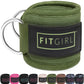 FITGIRL - Ankle Strap for Cable Exercise Machines, Work Out Cuff Attachment for Home & Gym, Glute Workouts - Kickbacks, Leg Extensions, Hip Abductors, for Exercise Machine Attachments