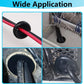 Rubber Grommet Kit Closed Firewall Grommet 7 Sizes 7/25" 3/8" 1/2" 5/8" 3/4" 7/8" 1" Rubber Hole Plug Rubber Grommets for Wiring (188Pcs)
