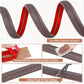 Floor Cord Cover for Wires on Floor Self Adhesive Cord Hider Floor Cable Management Wire Covers for Cords Protector Prevent Cable Trips Cord Cavity W 0.51" x H 0.31", Grayish Brown Wood, 3.3Ft