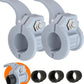 Barbell Clips 1 Inch Quick Release Weight Clamps 0.9-1.18inch Multi-Size Adjustable Olympic Clamps for Bars