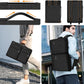 Hseok Laptop Case 15 15.6 16 inch Sleeve with Handle and Hidden Strap,Compatible with MacBook Pro 15.4 16, 360° Protective PC Briefcase with 4 Pockets for Laptop Accessory,Easy to Carrying,Black