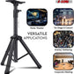5Core Speaker Stand Tripod Floor Adjustable 24-36 Inch Short DJ Studio Monitor Stands