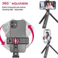 ULANZI ST-27 Phone Tripod Mount, 360° Metal Phone Holder for Tripod w 3 Cold Shoes & Arca Port, Versatile Smartphone Adapter for iPhone 17 16, Desktop Tripods, and Live Streaming/Vlogging Setup