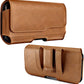 DeBin Case for Samsung Galaxy S25+ Plus, 5G S24+ S23+, S22+, S21+, S20+ S10+ S8+ S9+, S23 FE, S21 FE, A20, A30, Cell Phone Belt Holster Clip Carrying Pouch Holder Cover (Fits Otterbox Commuter) Brown