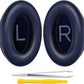 Replacement Ear Pads for Bose QuietComfort 45 (QC45)/QuietComfort SE (QC SE)/New QuietComfort Wireless Over Ear Headphones, Earpads Cushions with Softer Leather and Thicker Memory Foam