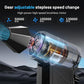 Compressed Air Duster, 130000RPM Super Power Cordless Air Duster Replace Compressed air can Gear Adjustable Mini Blower Dust Blower for Computer Keyboard House Outdoor and Car