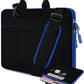Universal Laptop Shoulder Bag 13-17.3 Inch Shockproof Briefcase with Multi-Pockets & Adjustable Strap for MacBook Pro/Air