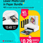 Liene M100 4x6'' Photo Printer, Phone Printer 100 Sheets & 3 Cartridges, Full-Color Photo, Portable Instant Photo Printer for iPhone Android, Thermal Dye Sublimation, Wi-Fi Picture Printer 100 Papers