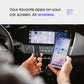 AAWireless Two - Android Auto Wireless Adapter - Convert Factory Wired Android Auto to Wireless - Multifunctional Button - Easy Plug and Play Setup - Seamlessly Connect Via Bluetooth - Made in Europe