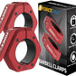 Barbell Clips (Pair), Barbell Clamps, Quick Release Olympic Barbell Clamps with Anti Slip TPR Grip, Barbell Collars for Secure Weightlifting & Powerlifting