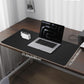Leather Desk Pad Protector, Mouse Pad, Office Desk Mat, Non-Slip PU Leather Desk Blotter, Laptop Desk Pad, Waterproof Desk Writing Pad for Office and Home (Black, 31.5" x 15.7")