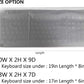 Keyboard Dust Cover, Universal PC Computer Desktop Keyboard Skin Protector Cover by SZBRO (20W x2H x9D)