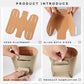 HOMIEAZICOZI 2-Pack Cork Leather Desk Accessories Storage - Pencil Pen Holder - Makeup Brush Holder Organizer - Stylish Addition to Home Decor (Champagne Gold)