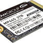 TEAMGROUP MP44S SSD 2TB SLC Cache Gen 4x4 M.2 2230 PCIe 4.0 NVMe Steam Deck ASUS ROG Ally Mini PCs R/W Speed up to 5000/3500 MB/s TM5FF3002T0C101
