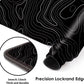 Gaming Mouse Mat Forest Background Pattern XXL XL Large Mouse Mat Long Extended Mouse Pad Desk Mat Non-Slip Rubber Mice Pads Stitched Edges Thin Pad (Topographic Map Balck)