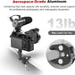 Camera Clamp Mount with Dual Ballhead Magic Arm, Aluminum Camera Mount Super Clamp Kit for DSLR Action Camera/Phone/Monitor/LED Light/Microphone, for Desk/Tripod/Tube/Crossbar (SY001)