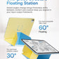 MOFT Dynamic Folio Case for iPad mini 7 A17 Pro 2024 & iPad mini 6th A15 2021, 8.3 Inch Silm Magnetic Stand Case with 20+ Viewing Angles, Auto Wake/Sleep, Ultra Thin, Panna Cotta x Faded Jeans