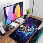 Astronaut Desk Space Mouse Pad for Boys - Galaxy Gaming Mouse Pad, 31.5x15.7in, Stitched Edges