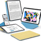 MOFT Dynamic Folio Case for iPad Pro 12.9 -inch (6th/5th/4th Generation, 2022/2021/2020), Silm Magnetic Stand Case with 20+ Viewing Angles, Auto Wake/Sleep, Ultra Thin, Panna Cotta x Faded Jeans