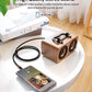 Aux Cord, Audiophile 3.5mm Stereo Audio Cable [2m (6.5 Feet), Silvered-Plated Copper core], Unbreakable and Great for Laptop, Tablets, Headphones, Cars and More.
