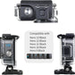 SOONSUN Waterproof Case for GoPro Hero 13 12 11 10 9 Black,196FT/60M Underwater Protective Diving Housing with Accessories, Built-in Dual Cold Shoe Mount to Connect Video Light and Microphone