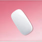 ITNRSIIET Mouse Pad Non-Slip Rubber Base Smooth Surface Stitched Edges Waterproof Durable Compatible with All Mice for Office & Gaming, Desk Accessory, 10.2x8.3x0.12 inch, Rose Gradient