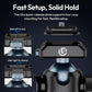 Ulanzi T100 Ball Head, Tripod Ball Head Mount 1/4 & 3/8 inch with Uka Quick Release Plate & Cold Shoe, 360° Rotating Panoramic Ball Head for DSLR Camera,Tripod,Monopod,Slider,Camcorder, 13lbs/6kg Load