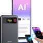 AI Voice Recorder with Transcribe Summarize: Note Voice Recorder with APP Control, 30H Continuous Recording, 64GB Memory Support 100+ Languages, AI Recorder for Calls, Lectures, Meetings