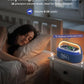 COLSUR 6-in-1 Bluetooth Speaker Alarm Clock with 15W Wireless Charger, FM Radio, Adjustable LED Night Light, 2500mAh Battery, Snooze Function – for Bedroom, Home, Office