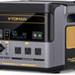 VTOMAN FlashSpeed 1000 Portable Power Station, 828Wh LiFePO4 Battery Solar Generator with Expandable Capacity 2376Wh, 1H Fast Charging(0-80%), 2000W Peak for Home Backup, Camping, Power Outages