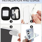 2024 Smartphone Camera Mirror Reflection Clip Kit -【New Version】 Smartphone Selfie Reflector, Adjustable Mobile Phone Reflection Camera Clip, Mirror Reflection Phone Clip for All Phones (1PC-White)