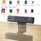 Desk Clamp Power Strip with PD20W USB-C, 2 in 1 Dual Layer Under Desk Power Strip, Removable Clamp Power Socket with 10AC Outlets & Switch, 10ft Extension Cord(ETL Listed)