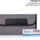JJC 4 Pockets Lens Filter Case for Filter Up to 82mm (37mm 40.5mm 43mm 46mm 49mm 52mm 55mm 58mm 62mm 67mm 72mm 77mm),Foldout Filter Pouch with Microfiber Cleaning Cloth,Photography Filter Holder Bag
