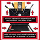 The OmniShelf Magnetic Portable Workstation + Toolbox, Computer & Laptop Stand, Multimeter Case, Utility Shelf w/ 50 lb Capacity, Hands Free Workstation Attaches to HVAC, Trucks & More (5 Count)