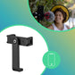 JOBY GorillaPod 1K GripTight 360 Mount Kit, Compact Flexible Tripod 1K Stand and BallHead, with Rotating Phone Mount, Easy Landscape or Portrait Mode, Double Cold Shoe, Supports up to 1kg (2.2lb)