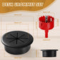 Desk Grommet 2 Inch (50 mm) 8 Pieces, Desk Hole Cover for Cables Black, ABS Plastic Grommet Hole Cover with Hole Saw for Wires Cables Through The Countertop by XIOGZAXI
